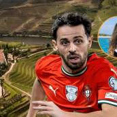 Bernardo Silva se casó hace tres años en un emblemático lugar de Portugal.
