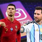 Cristiano Ronaldo y Leo Messi son de los personajes más seguidos en Instagram.
