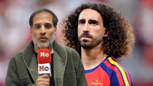 David Sánchez ironiza sobre el futuro de Cucurella en el Real Madrid David Sánchez ironiza sobre el futuro de Cucurella en el Real Madrid
