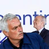 José Mourinho y Florentino Pérez. 