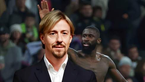 Guti Hernández y Antonio Rudiger. Guti Hernández y Antonio Rudiger.