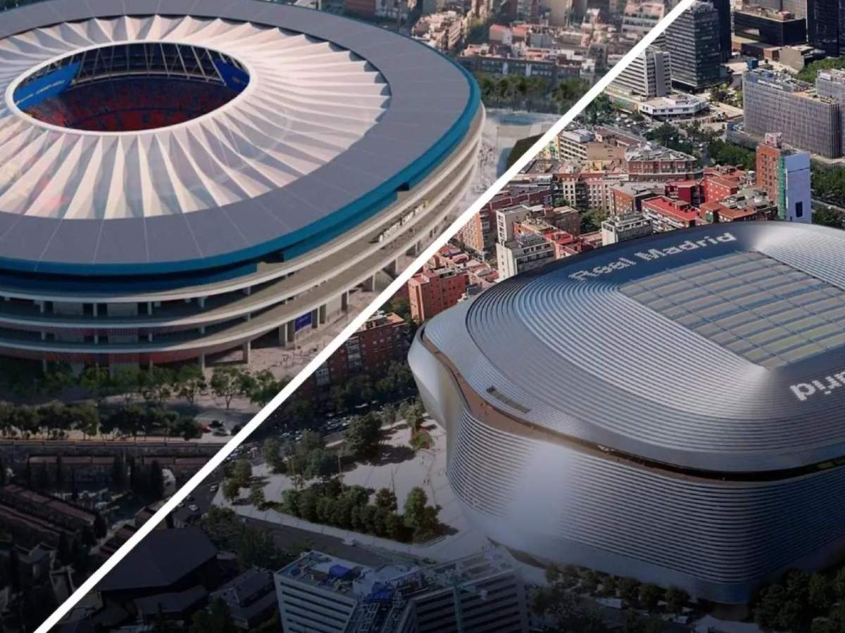 Los arquitectos coinciden: diseñar el nuevo Camp Nou se hace en solo un día mientras que el Bernabéu es una obra más compleja Los arquitectos coinciden: diseñar el nuevo Camp Nou se hace en solo un día mientras que el Bernabéu es una obra más compleja
