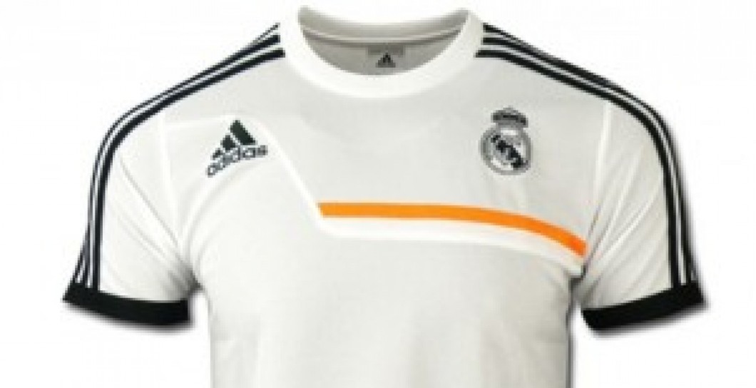 Camiseta naranja Adidas del Real Madrid 2013/14