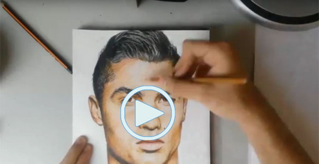 As Se Dibuja A Cristiano Ronaldo Defensa Central