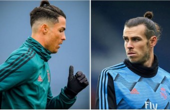 El nuevo peinado de Cristiano: lo comparan con Bale mediante burlas |  Defensa Central