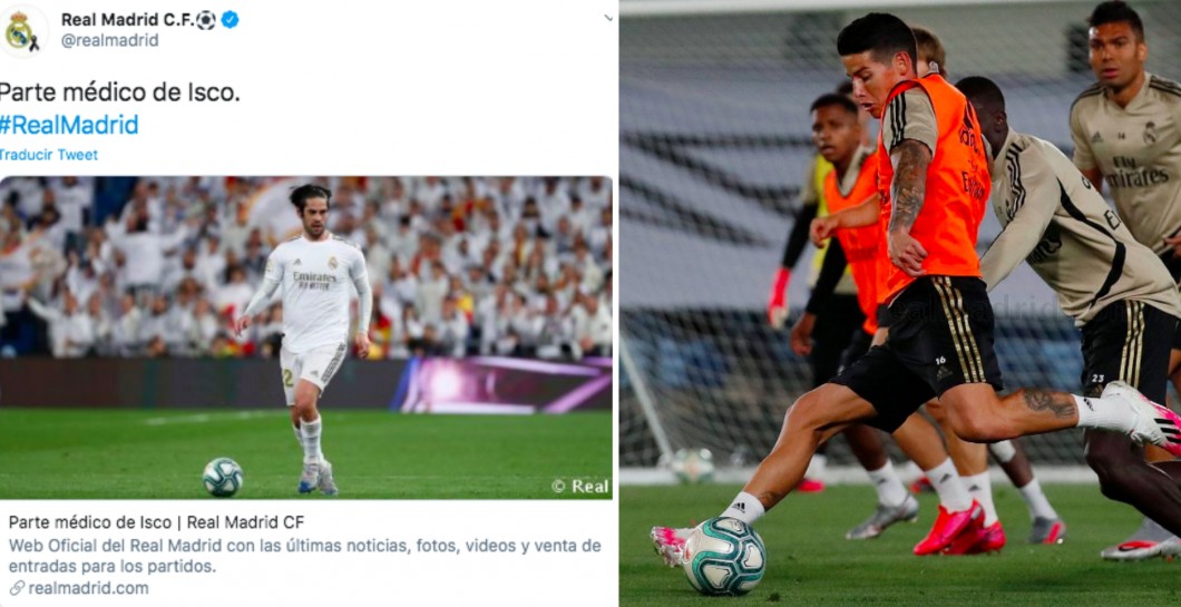 Exclusiva DC: la frase de James al enterarse de que Isco estará 3 semanas  fuera | Defensa Central