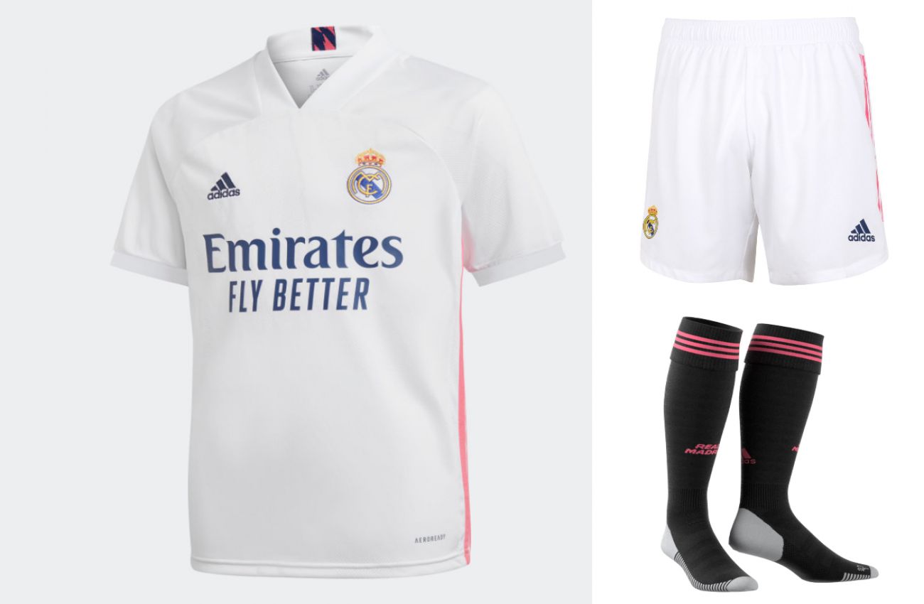 El Real Madrid jugará con camiseta y pantalón blanco y las medias negras |  Defensa Central