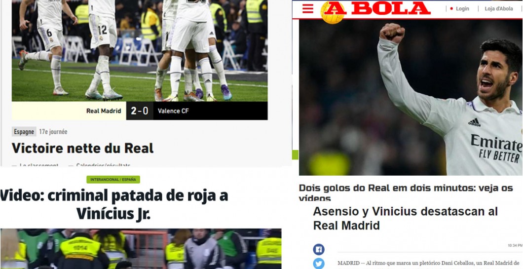 Así Vio La Prensa Internacional La Victoria Del Madrid: "Dos Goles Del ...