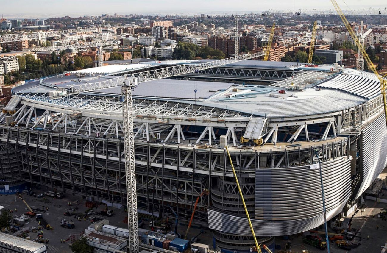 Real Madrid: así avanzan los trabajos de remodelación del Estadio Santiago  Bernabéu para reinaugurarse en 2022, FOTOS, LaLiga