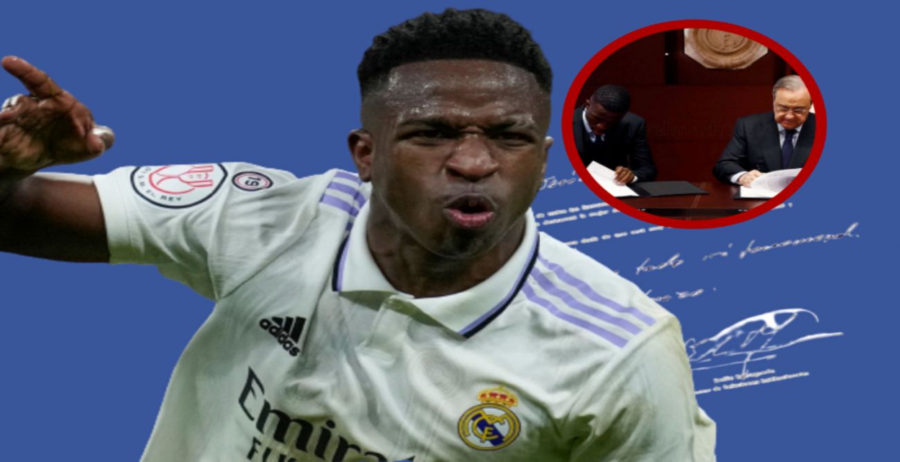 Vinicius ha cerrado con el Real Madrid un bonus millonario que mejorará su  contrato | Defensa Central