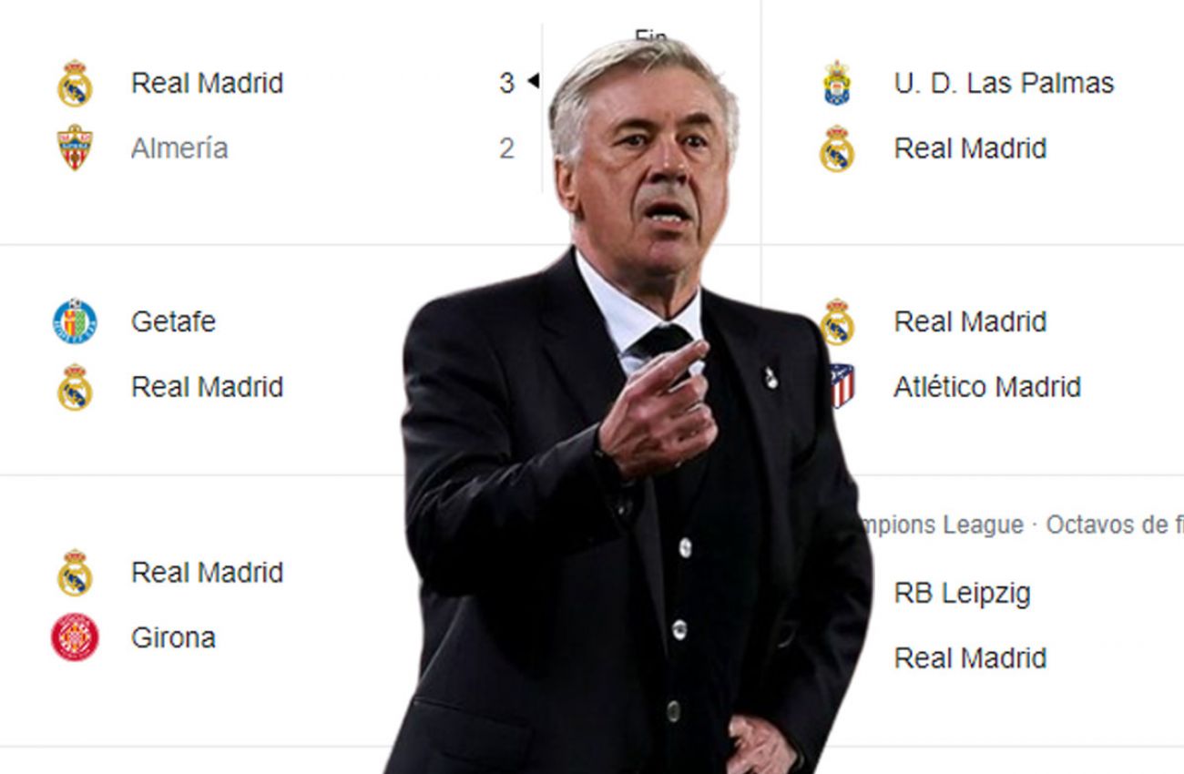 El calendario de los próximos partidos del Real Madrid tras